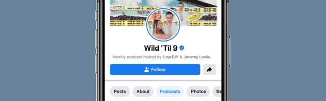 Facebook is debuting podcasts, because what else is left?