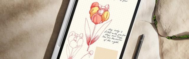 This digital notebook simulates E Ink screens to reduce distractions