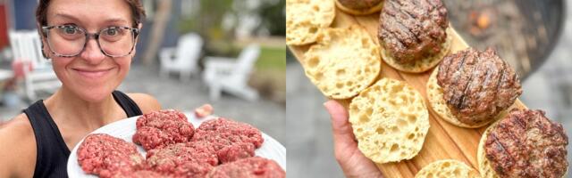 I made Ina Garten's 5-ingredient burger patties. They tasted amazing and came together quickly.