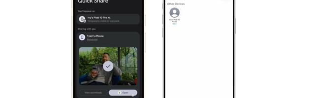 Pixel 10 phones are now compatible with AirDrop