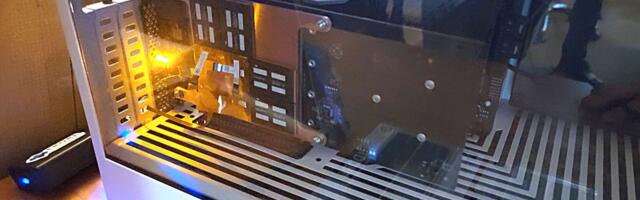 Super PCIe 5.0 SSD RAID hits 42 GBps — four Crucial T700 drives actively cooled by AirJet Mini technology