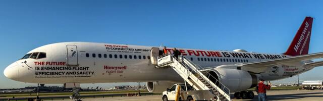 I went on a test flight showcasing Honeywell's new technology that could prevent airliners from colliding