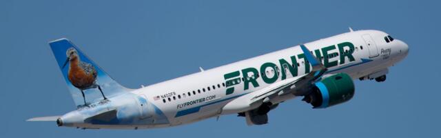 A Frontier Airlines flight reported it struck a pedestrian at Denver International Airport