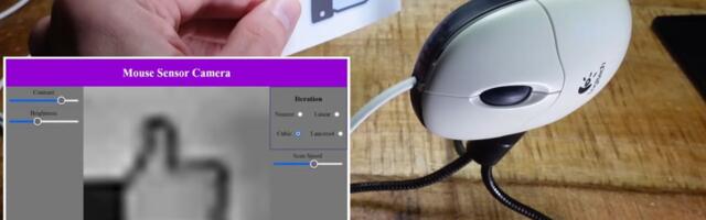 Say cheese! This optical mouse is now a camera