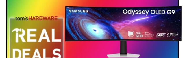 Samsung's 49-inch OLED monitor hits all-time-low — get $600 off this ultrawide monster screen
