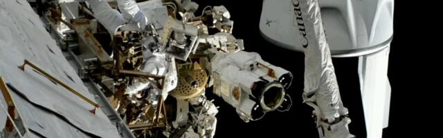 Two NASA astronauts are currently outside the ISS, repairing an X-ray telescope