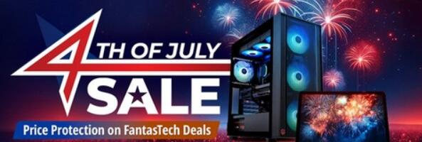 Newegg kicks off their 4th of July Sale with included FantasTech price protection — program reimburses you if prices change during Prime Day week
