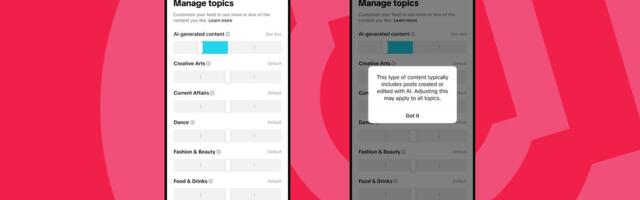 TikTok is rolling out a new tool that lets you cut down the amount of AI slop in your feed