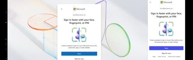 Goodbye SMS or phone calls — Microsoft is making passkeys the default authentication process for businesses
