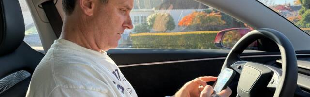 Elon Musk says Tesla FSD lets you text while being driven. I tried it. Here's what happened.