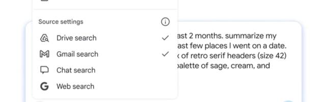Gemini in Google Slides can now pull info from your emails and files to build slides