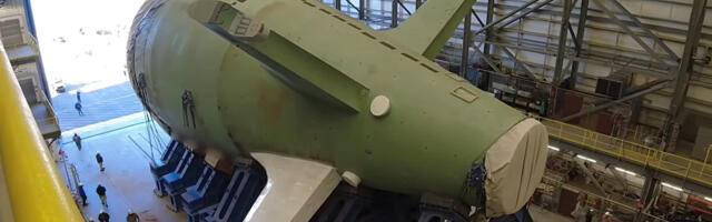 New Photo Of US Navy's Next Ballistic Missile Submarine Confirms Its Shocking Scale
