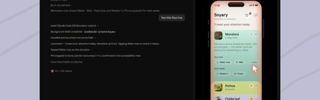 Claude Code Can Now Build and Test iOS Apps in Apple's Simulator
