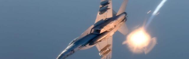 A Navy warship mistook US fighter jets for enemy missiles and opened fire. The targeted pilot saw his life flash before his eyes.