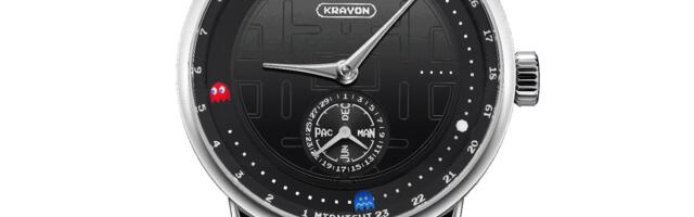 Часы, как аркада. Krayon Anywhere и Pac-Man: гибрид механики и ностальгии