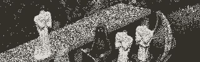 Outside Parties is the creepiest Playdate game yet, and I'm kind of obsessed