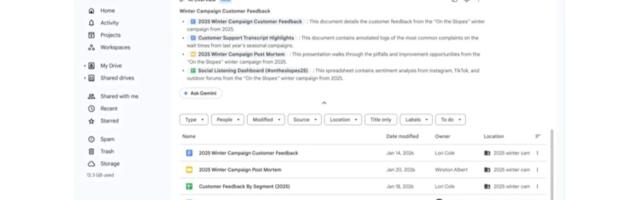 Google Drive gets AI Overviews to help you quickly find key details in your files