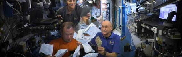 What Thanksgiving dinner looks like for NASA astronauts in space