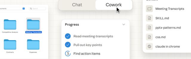 Anthropic launches Claude Cowork, a version of its coding AI for regular people