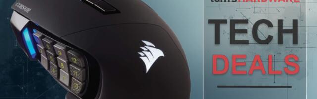 Corsair's Scimitar RGB Elite gaming mouse hits an all-time low of $49 — 17 programmable buttons built for MMO gaming