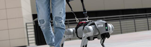 This robotic dog talks with ChatGPT magic and guides the visually impaired