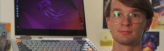 Enthusiast ejects failing Lenovo laptop keyboard, upgrades system with custom titanium case and mechanical keyboard