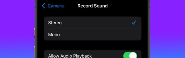 iOS 18 Adds Camera Setting to Allow Audio Playback When Shooting Video