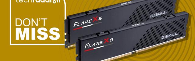 Don't pay silly prices for desktop RAM — this 32GB G.SKILL Flare X5 DDR5-6000 kit is $70 off right now using a special code at Newegg