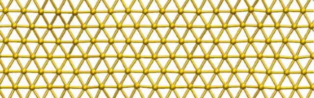 Researchers create Goldene — a single atomic layer of gold with semiconductor properties