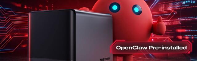 Minisforum's beastly N5 Max NAS comes powered by AMD Strix Halo — $2,899 for 'AI NAS' with pre-installed OpenClaw, supports up to 200TB capacity