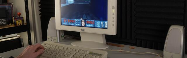 Rescued retro desk PC becomes the latest device to run Doom — AMD Duron-based system unsurprisingly lets you shotgun blast imps without major issues