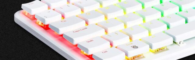 Raspberry Pi upgraded its keyboard computer with mechanical switches and SSD storage