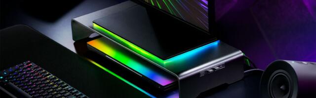 Razer's PC-adjacent CES lineup includes a monitor stand, lights, and a chair with integrated heating and cooling