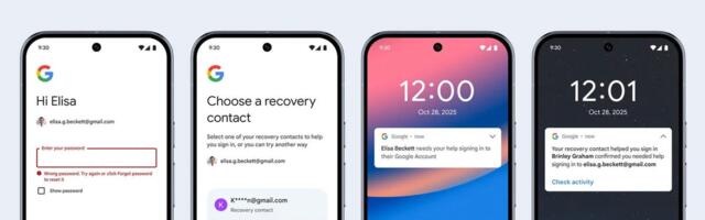 Google Security Feature Now Lets You Phone a Friend to Recover Your Account