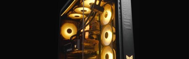 Asus jumps on the "fish tank" PC case bandwagon — GT502 Horizon combines a militarized theme with lots of tempered glass