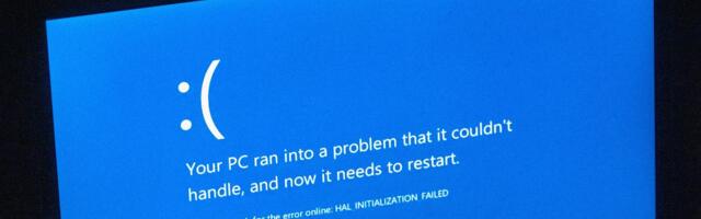 So Long, Blue Screen of Death. Amazingly, You'll Be Missed
