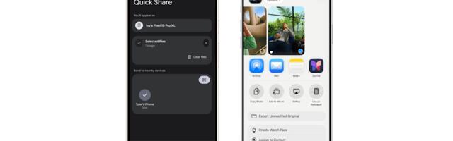 Android Quick Share now works with iPhone AirDrop on some phones