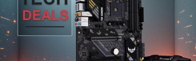 This DDR4 RAM and B550 motherboard bundle saves you $110 — 32GB of G.Skill Ripjaws memory paired with Asus's TUF gaming mobo for only $199