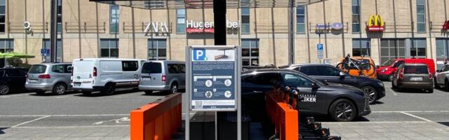 Regensburg gets solar powered wireless e-scooter charging as Zeus launches pilot project