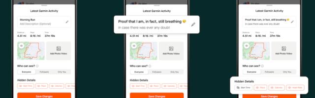 Strava makes it easier to keep your activity data private