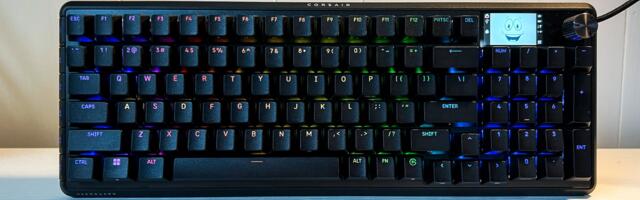 Corsair Vanguard Pro 96 review: A 96-percent magnetic switch keyboard with a semi-customizable LCD screen