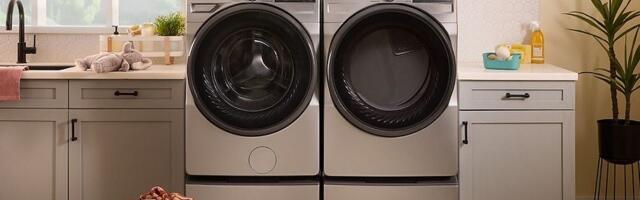 You can keep the door closed on Whirlpool’s new self-drying washers