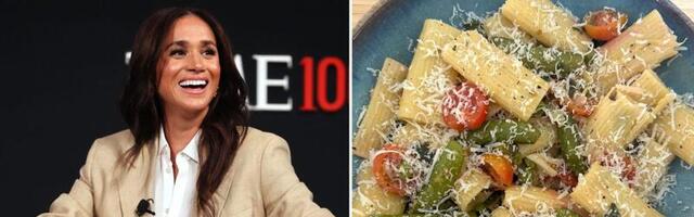 I made Meghan Markle's spring garden pasta salad. It wasn't the quickest dish, but all my friends loved it.