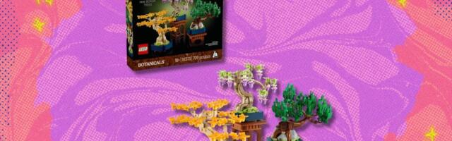 The bright and colorful Lego Botanicals Mini Bonsai Trees set is $10 off at Amazon