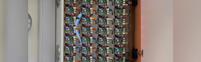Cluster of 32 Raspberry Pis Powers Coding Class