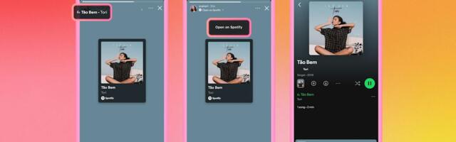 Instagram adds Spotify integration to Stories and Notes