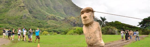 How Easter Island’s giant statues “walked” to their final platforms