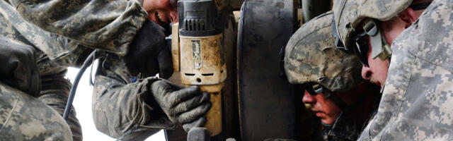 This Is The Impact Wrench The US Army Uses To Service The M1 Abrams