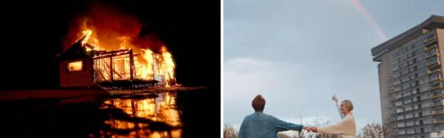 A side-by-side comparison shows stark differences between Meta and Anthropic's AI ad campaigns