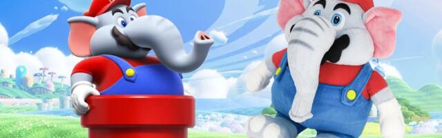 Elephant Mario official plush released next year